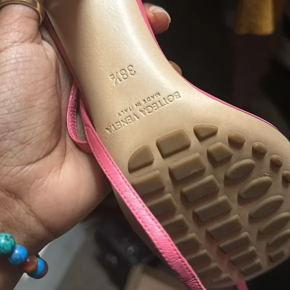 Pink Bottega heels - Picture 4 of 6